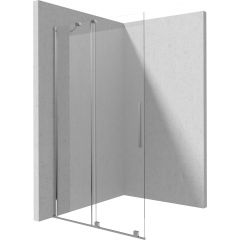 Deante Prizma KTJ034R ścianka prysznicowa walk-in 140 cm chrom połysk/szkło przezroczyste