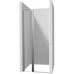 Deante Kerria Plus KTSU043P drzwi prysznicowe 100 cm uchylne chrom połysk/szkło przezroczyste