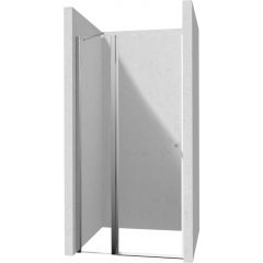 Deante Kerria Plus KTSU045P drzwi prysznicowe 120 cm uchylne chrom połysk/szkło przezroczyste