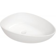 Deante Alpinia CGA6U5S umywalka 47x35 cm nablatowa biała