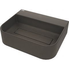 Deante Arnika CQATU5S umywalka 50.5x40.5 cm nablatowa antracyt