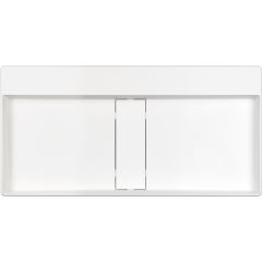 Deante Blur CQBAU8S umywalka 80x40 cm prostokątna nablatowa biała
