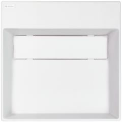 Deante Correo CQRAU4M umywalka 40x40 cm kwadratowa nablatowa biała