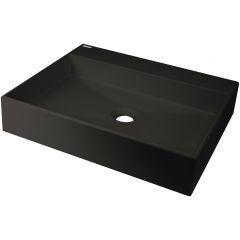 Deante Correo CQRNU5S umywalka 50x40 cm prostokątna czarny