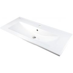 Deante Tubo CTU638M umywalka 81.5x36 cm prostokątna meblowa biała