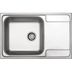 Deante Soul ZEO011C zlewozmywak stalowy 79x50 cm stal