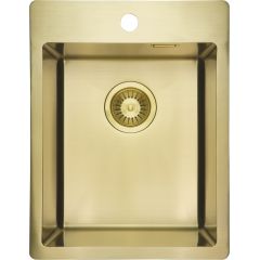 Deante Olfato ZPOR10E zlewozmywak stalowy 50.5x39 cm złoty
