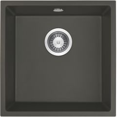 Deante Corda ZQAT10A zlewozmywak granitowy 40x40 cm antracyt