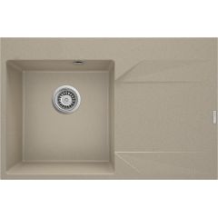 Deante Evora ZQJ711P zlewozmywak granitowy 76x50 cm beżowy