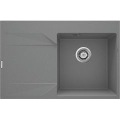 Deante Evora ZQJS11L zlewozmywak granitowy 76x50 cm szary/grafitowy/onyx