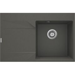 Deante Evora ZQJT11L zlewozmywak granitowy 76x50 cm antracyt