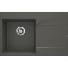 Deante Evora ZQJT11P zlewozmywak granitowy 76x50 cm antracyt