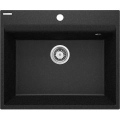 Deante Corio ZRC210A zlewozmywak granitowy 60x50 cm szary/grafitowy/onyx