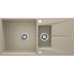 Deante Corio ZRC7513 zlewozmywak granitowy 97x50 cm beżowy
