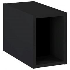 Elita Look 168115 szafka 20x45.1x28.1 cm boczna wisząca czarny
