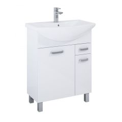 Elita Sunn RE169192008060 umywalka z szafką 66 cm białą