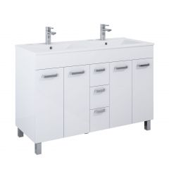 Elita Sunn RE169196008060 umywalka z szafką 121.2 cm białą