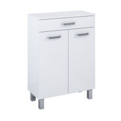Elita Sunn RE169199008060 szafka 58.6x29.6x84.1 cm boczna stojąca biała