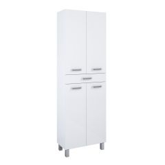 Elita Sunn RE169202008060 szafka 58.4x29.1x182 cm boczna stojąca biała