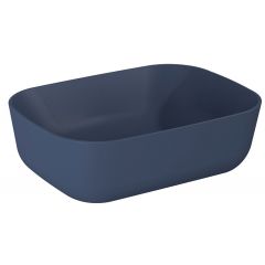 Elita Reni RE040460037030 umywalka 45.5x32.5 cm prostokątna nablatowa niebieska