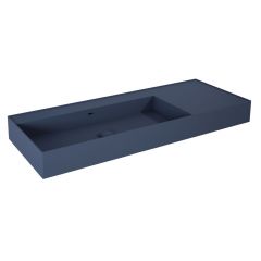 Elita Level RE041461197030 umywalka 120.5x45.5 cm prostokątna ścienna niebieska