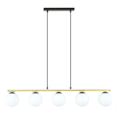Emibig Allora 12545 lampa wisząca czarna