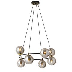 Emibig Azura 12948 lampa wisząca powyżej 6x10 W czarna