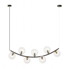 Emibig Ritz 12967 lampa wisząca powyżej 6x10 W czarna