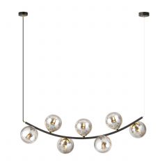 Emibig Ritz 12977 lampa wisząca powyżej 6x10 W czarna