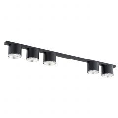 Emibig Nano 13105 lampa podsufitowa 5x15 W czarna