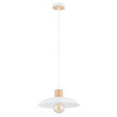 Emibig Kobe 13191 lampa wisząca 1x15 W biała