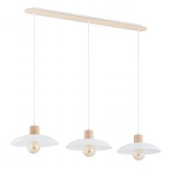 Emibig Kobe 13193 lampa wisząca 3x15 W biała