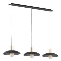 Emibig Spirit 13203 lampa wisząca 3x15 W czarna
