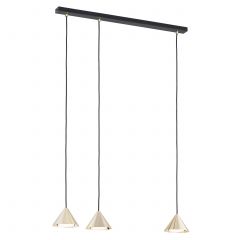 Emibig Elit 13293 lampa wisząca 3x12 W czarna