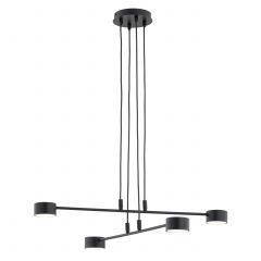 Emibig Modus 13394 lampa wisząca 4x12 W czarna