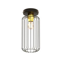 Emibig Barn 13661 plafon 1x15 W czarny-złoty