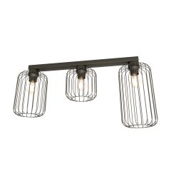 Emibig Barn 13673 plafon 3x15 W czarny
