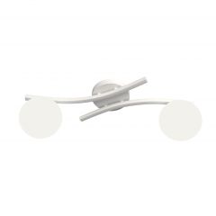 Emibig Opus 13922 lampa podsufitowa 2x10 W biała