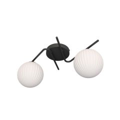 Emibig Vespa 13952 lampa podsufitowa 2x10 W biała-czarna