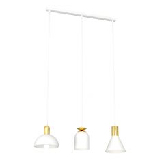 Emibig Fox 14033 lampa wisząca 3x15 W czarna-złota