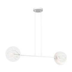 Emibig Xotic 14122 lampa wisząca 2x15 W biała
