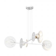 Emibig Xotic 14124 lampa wisząca 4x15 W biała