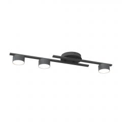 Emibig Fragment 14172 lampa podsufitowa 3x12 W czarna