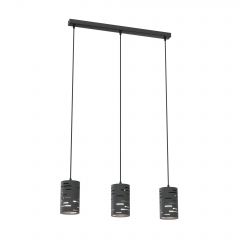 Emibig Tank 14313 lampa wisząca 3x15 W czarna