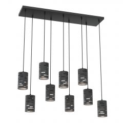 Emibig Tank 14319 lampa wisząca x15 W czarna
