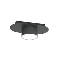 Emibig Diaz 14371 lampa podsufitowa 1x12 W czarna