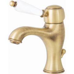 Emmevi Rubinetterie Laguna 40063BR bateria umywalkowa stojąca mosiądz/brąz antyczny