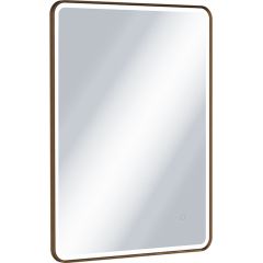 Excellent Corido DOEXCO080060CB lustro 60x80 cm prostokątne z oświetleniem z matą grzewczą