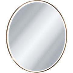 Excellent Corido DOEXCO100CB lustro 100x100 cm okrągłe z oświetleniem z matą grzewczą