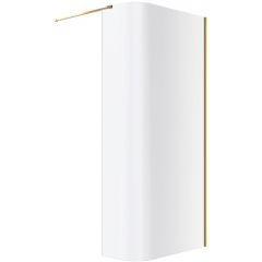 Excellent Vidoq KAEX1507930LPGL ścianka prysznicowa walk-in 93 cm złoty połysk/szkło przezroczyste